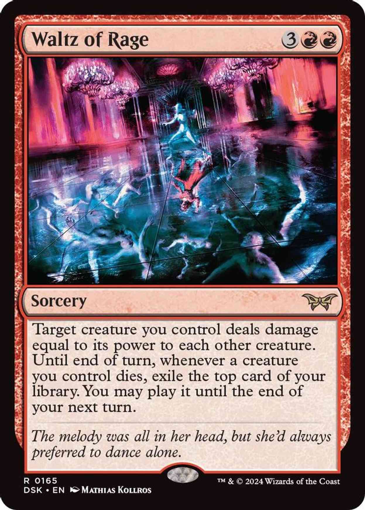 Waltz of Rage magic card front