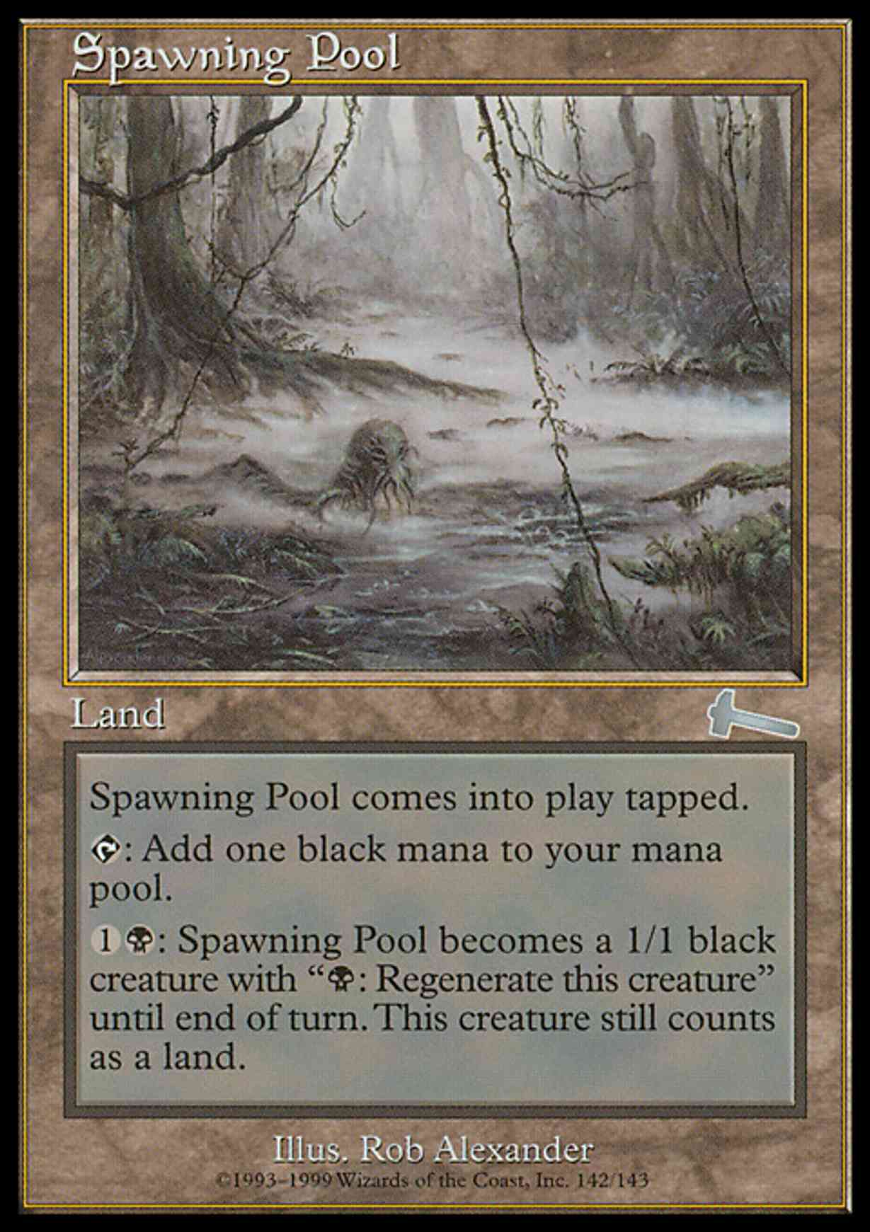 Spawning Pool magic card front