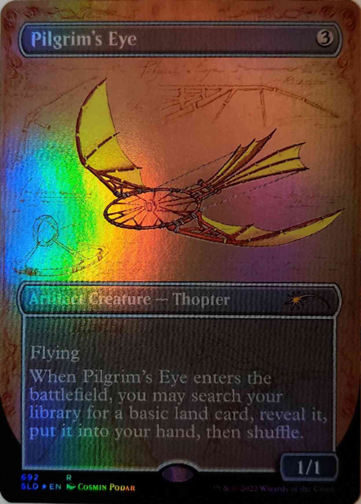 Pilgrim's Eye magic card front