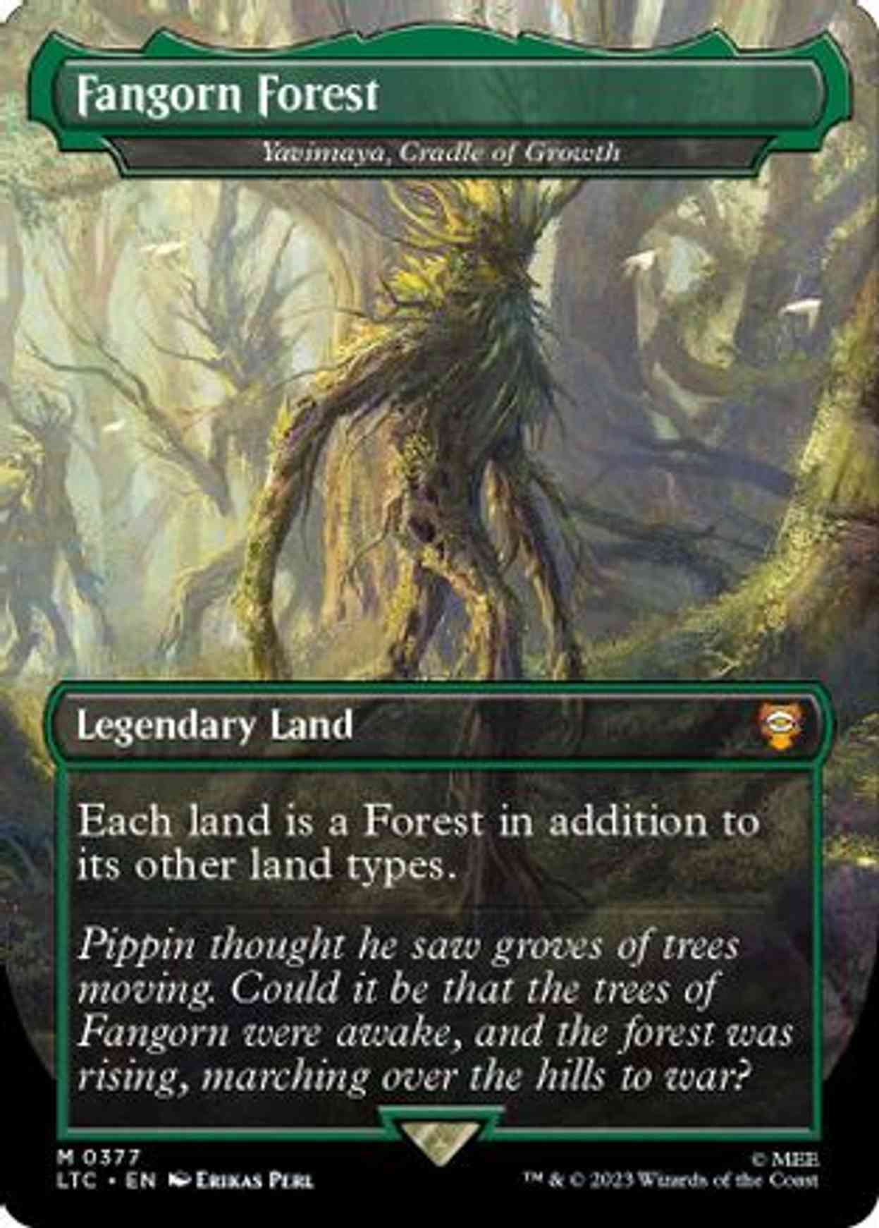 Fangorn Forest - Yavimaya, Cradle of Growth magic card front