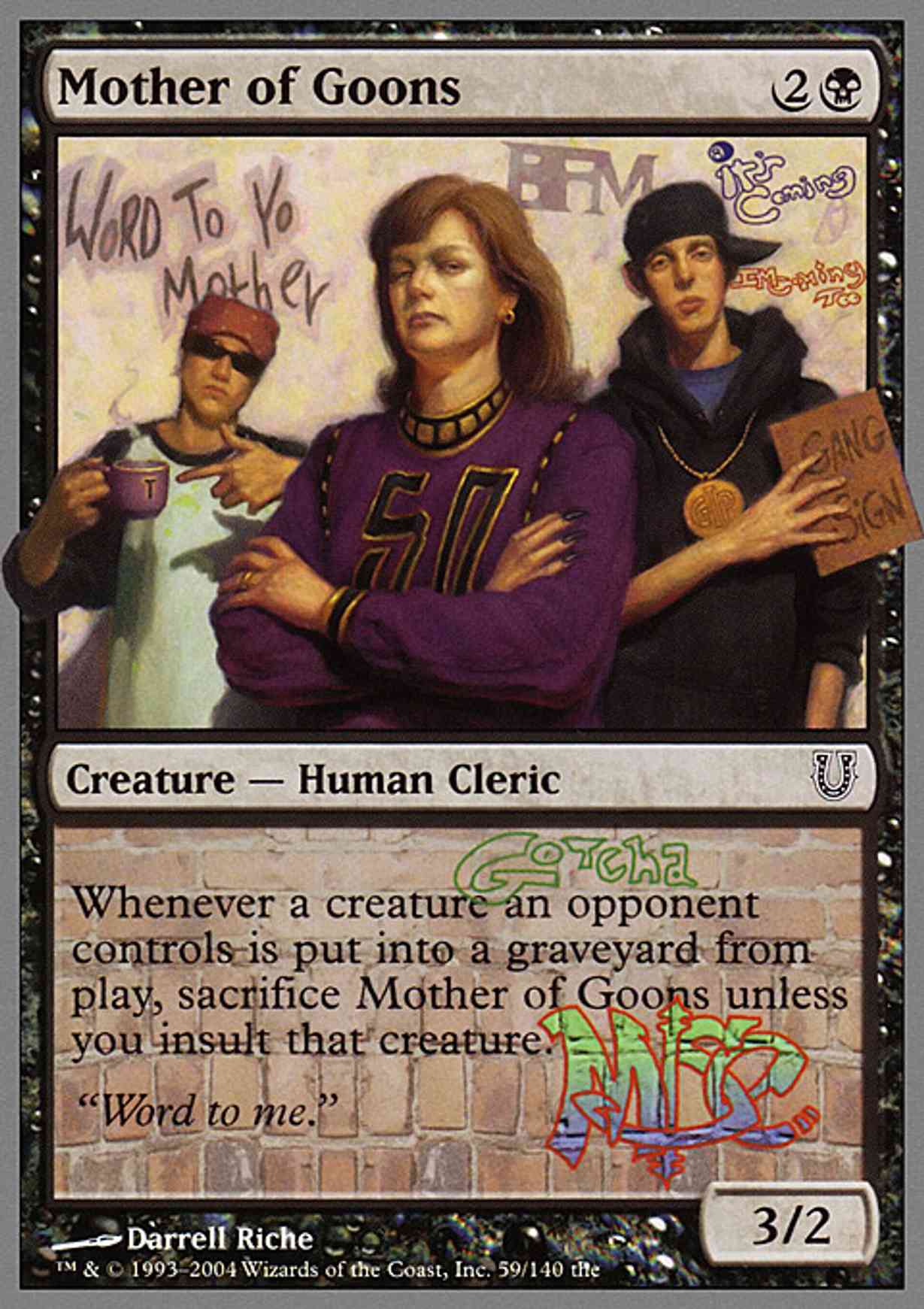 Mother of Goons magic card front