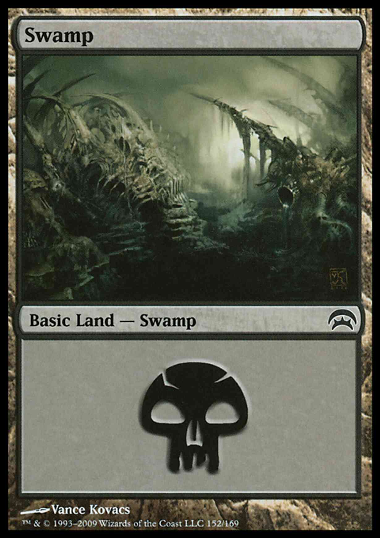 Swamp (152) magic card front