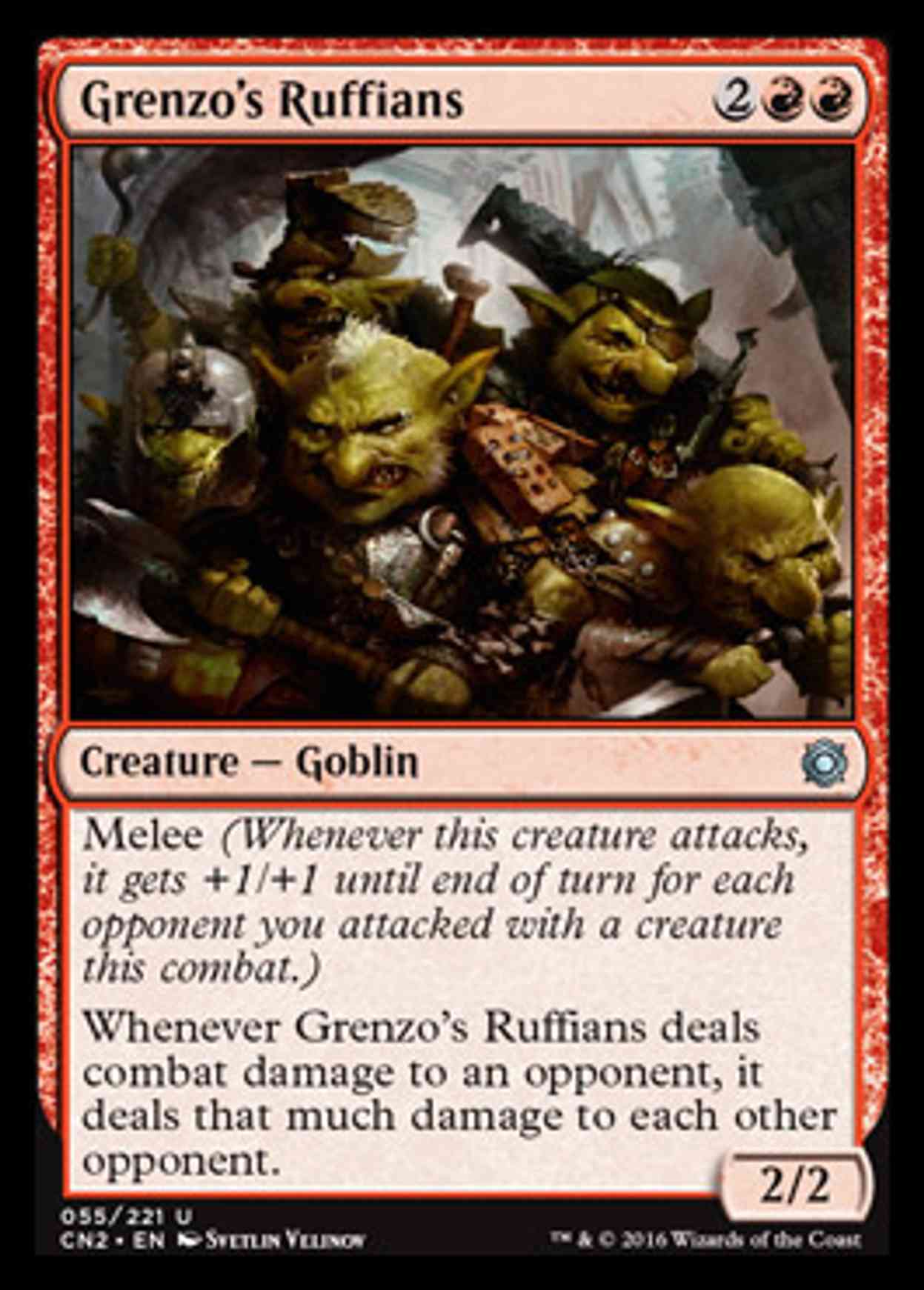 Grenzo's Ruffians magic card front