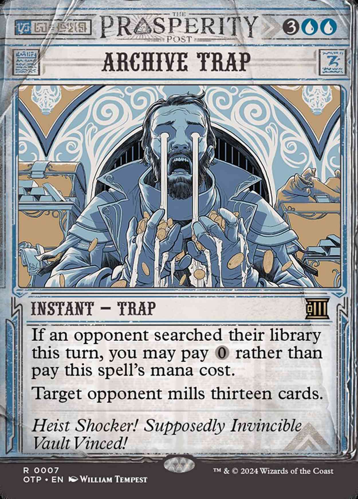 Archive Trap magic card front