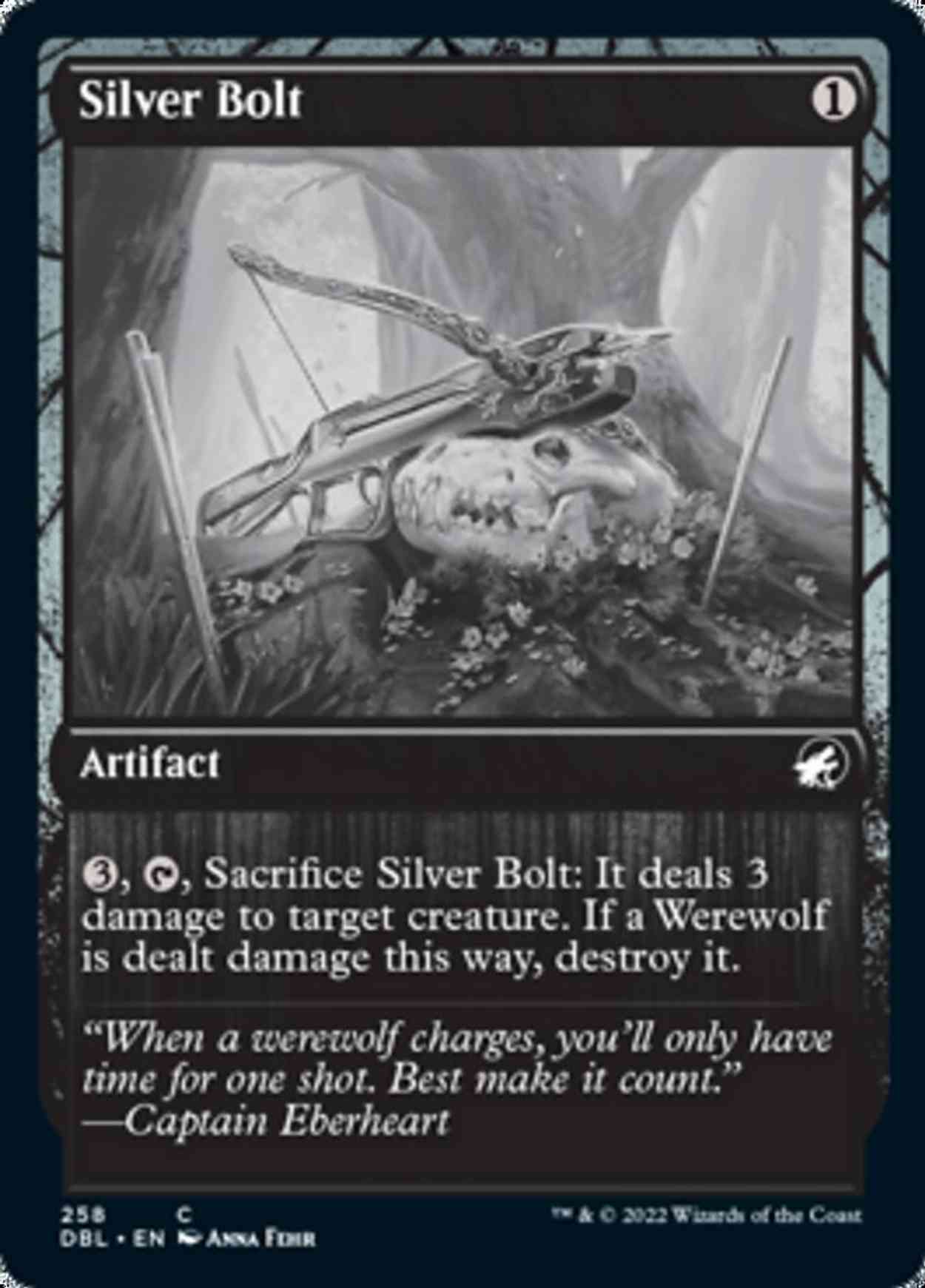 Silver Bolt magic card front