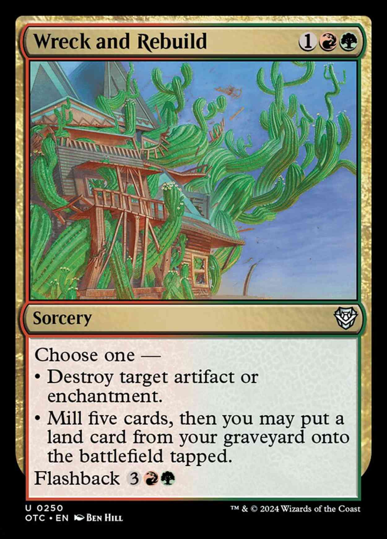 Wreck and Rebuild magic card front