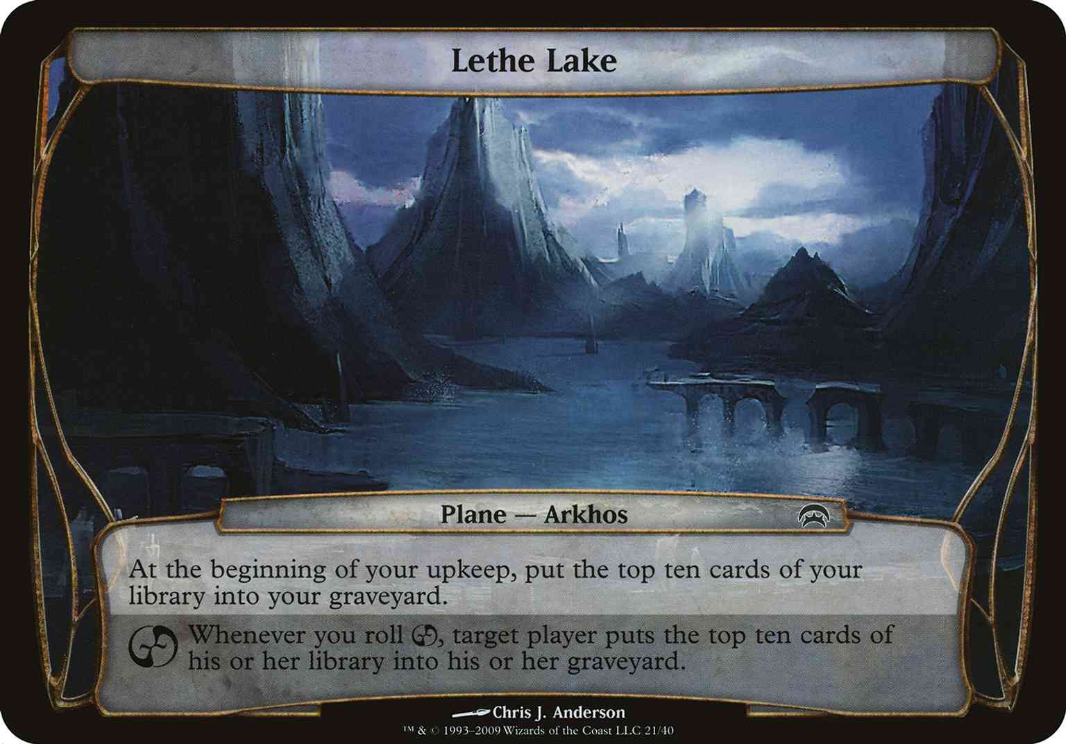 Lethe Lake (Planechase) magic card front