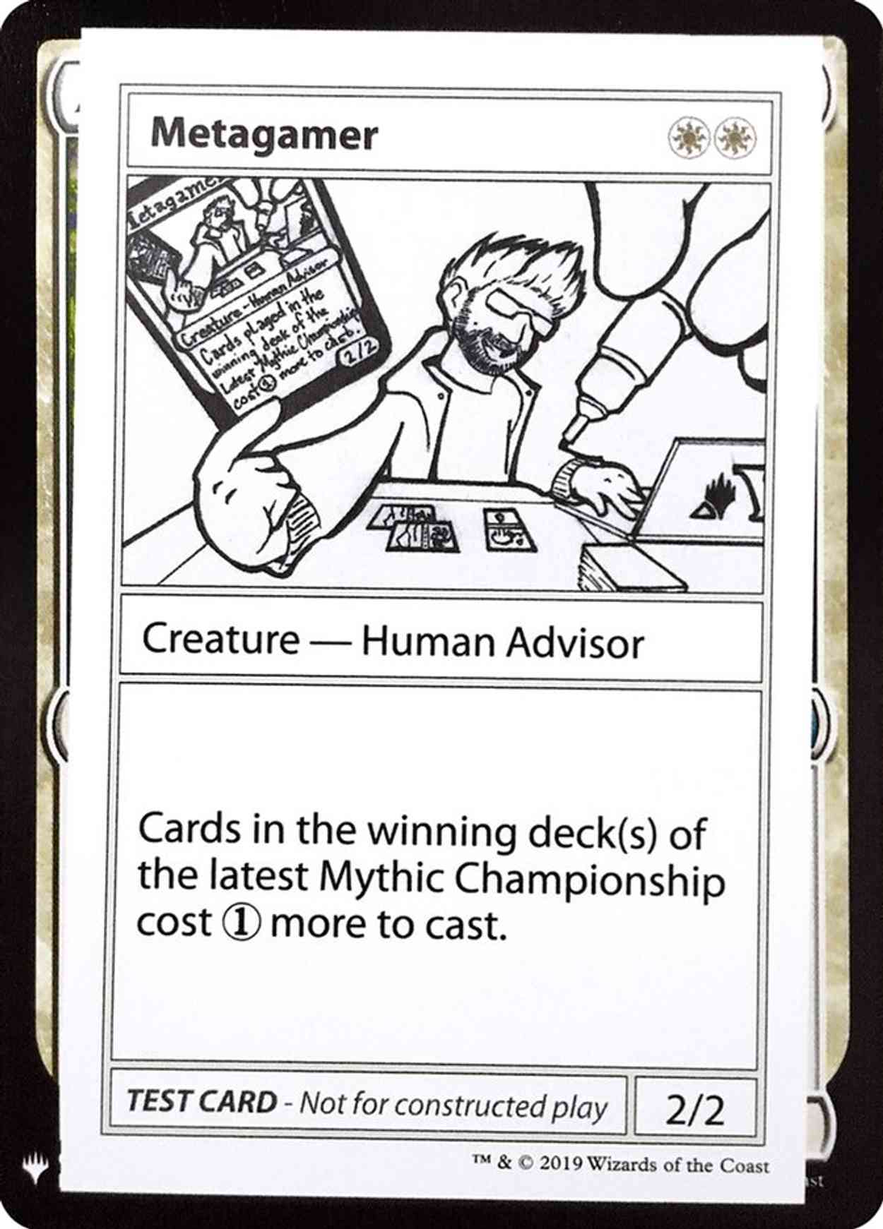 Metagamer magic card front