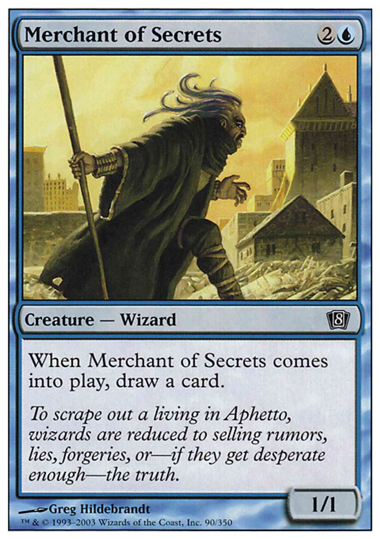 Merchant of Secrets magic card front