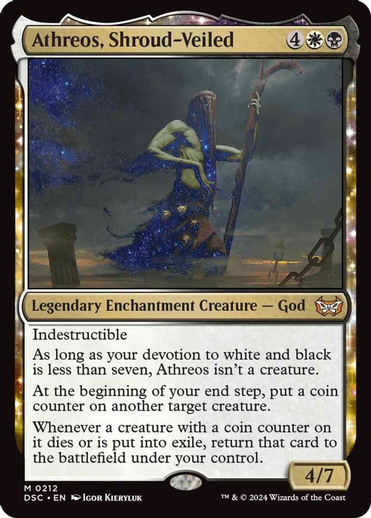 Athreos, Shroud-Veiled magic card front