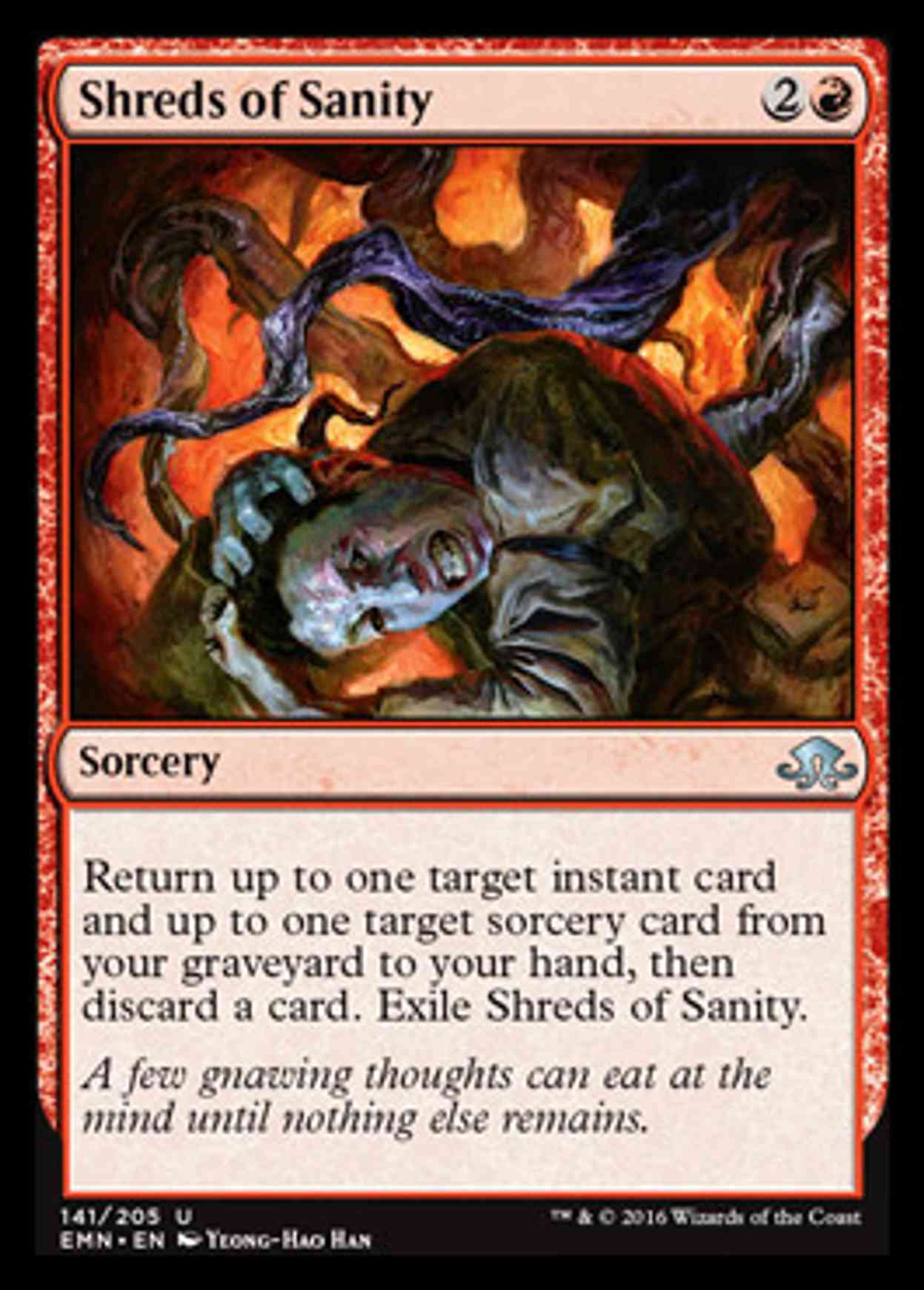 Shreds of Sanity magic card front