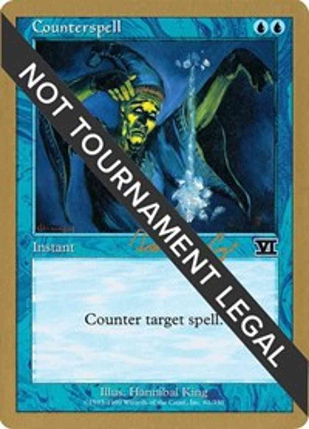 Counterspell - 2000 Tom van de Logt (6ED) magic card front