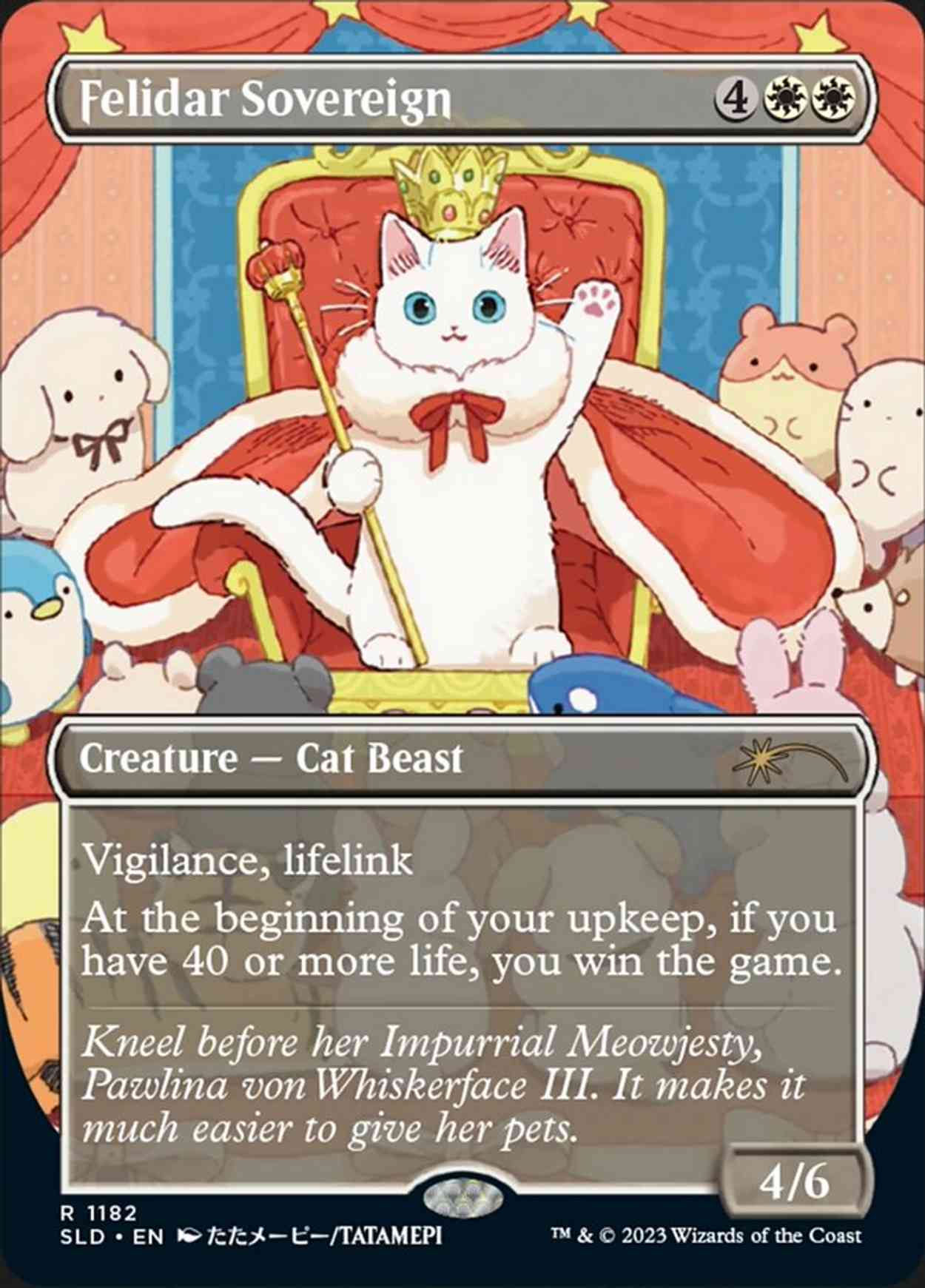 Felidar Sovereign magic card front
