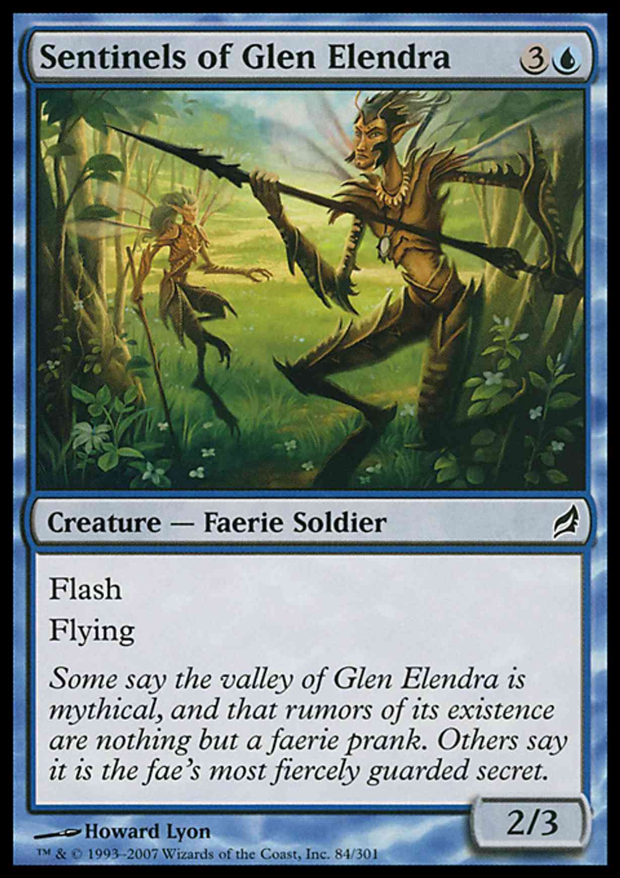 Sentinels of Glen Elendra magic card front