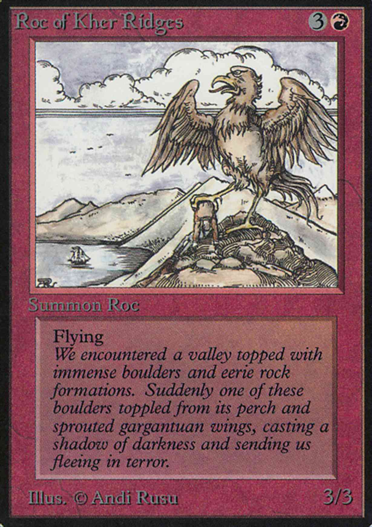 Roc of Kher Ridges magic card front