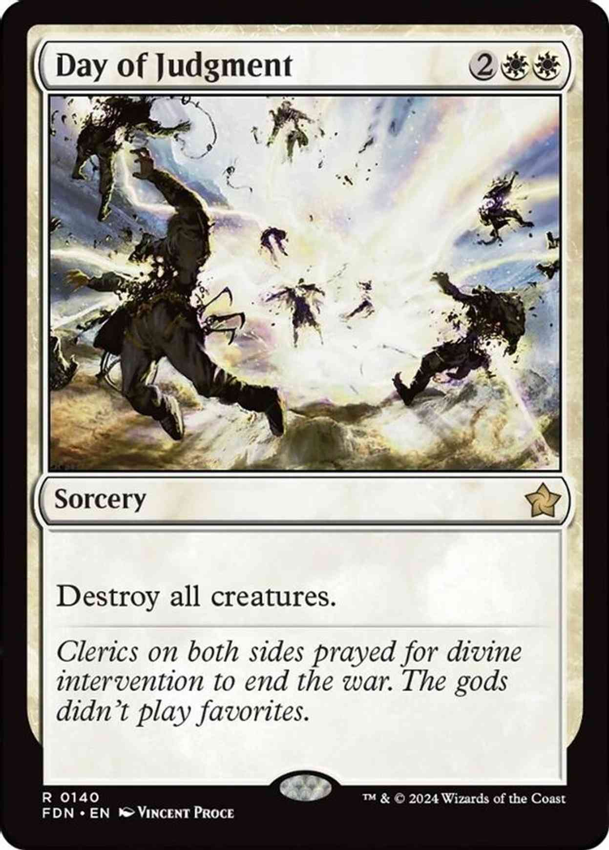 Day of Judgment magic card front