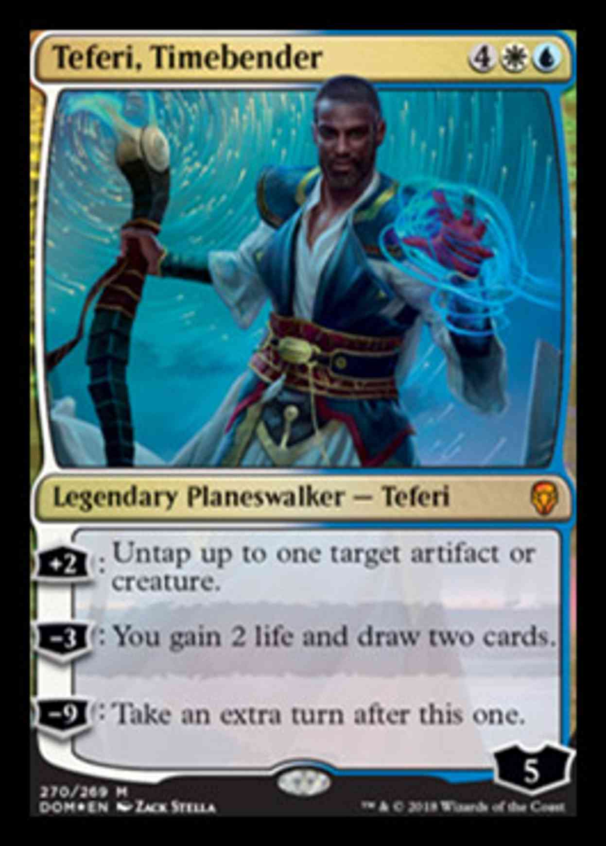 Teferi, Timebender magic card front