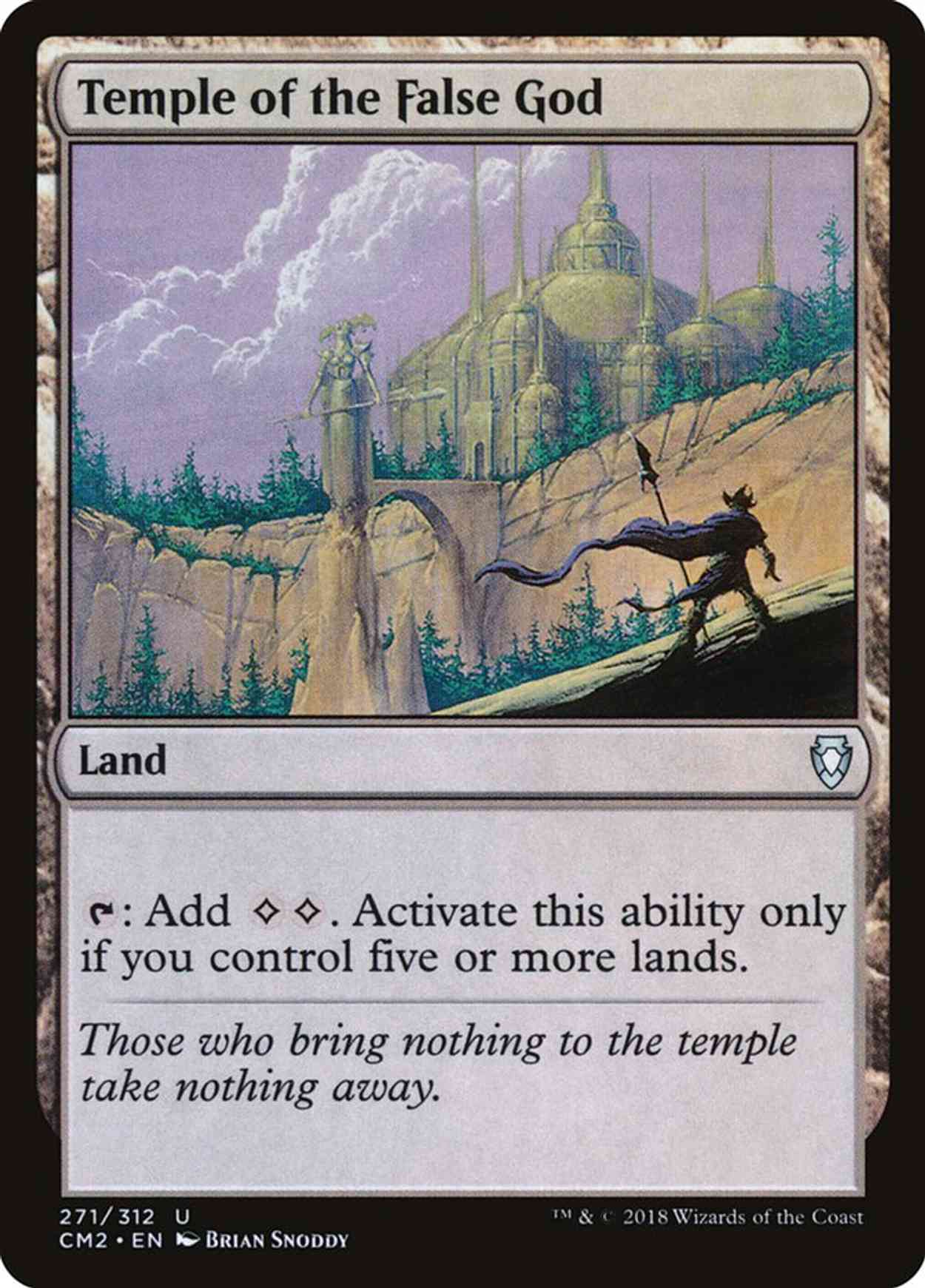 Temple of the False God (271) magic card front