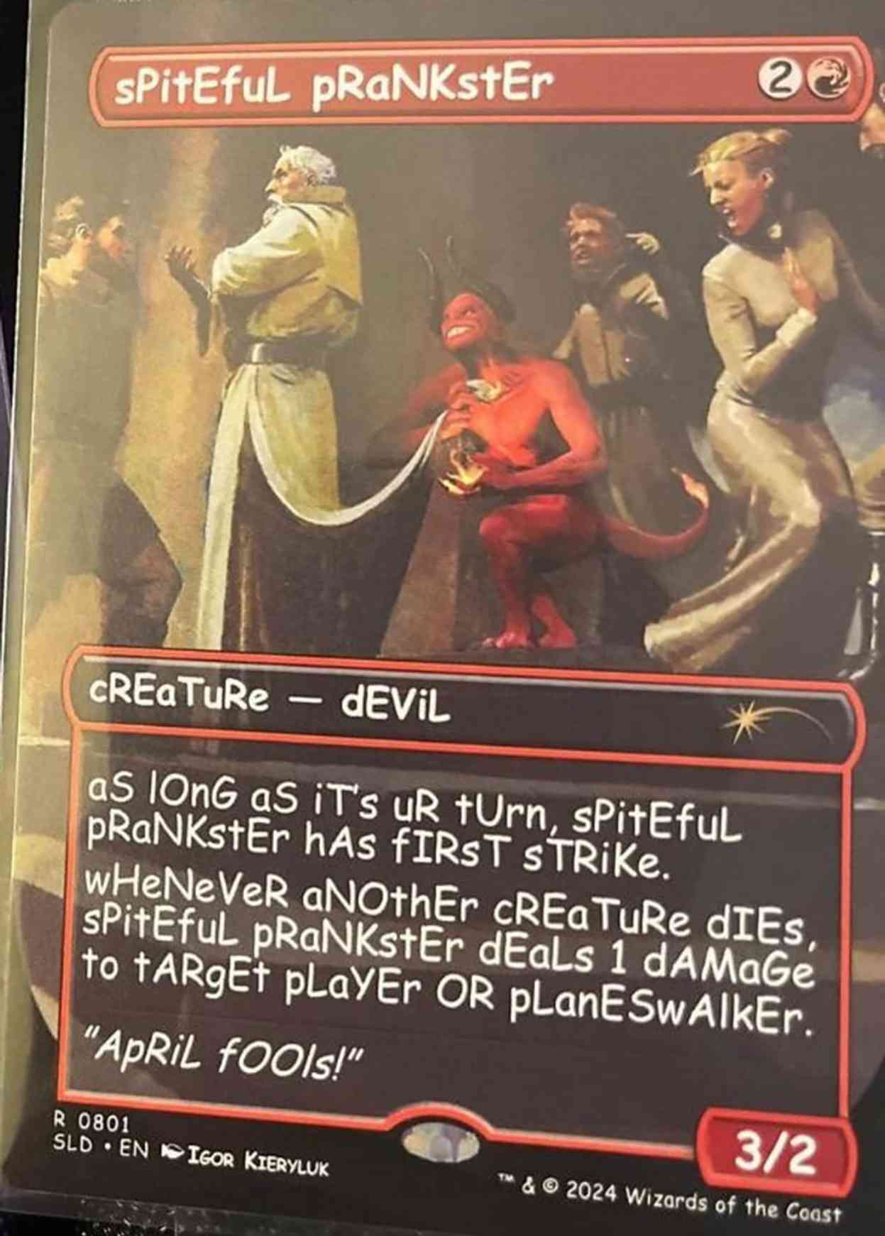 sPitEfuL pRaNKstEr magic card front