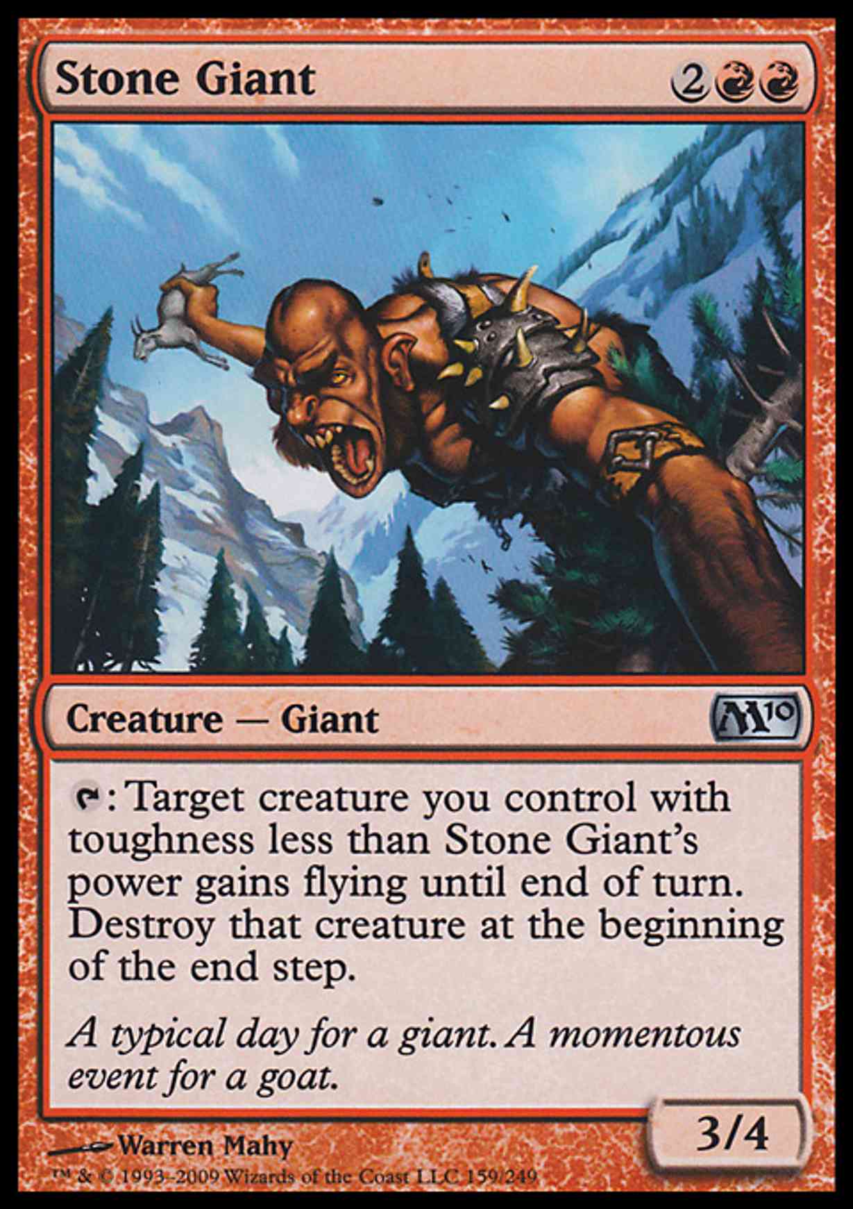 Stone Giant magic card front