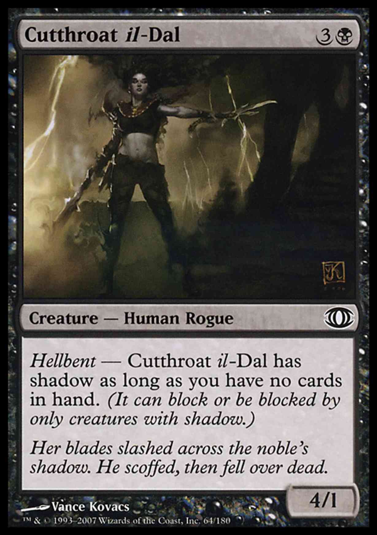 Cutthroat il-Dal magic card front