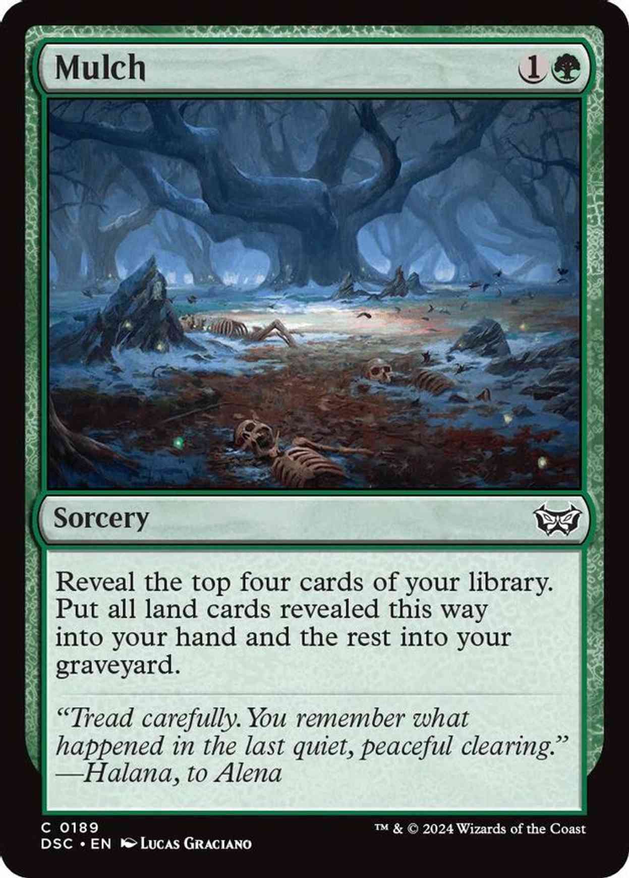 Mulch magic card front