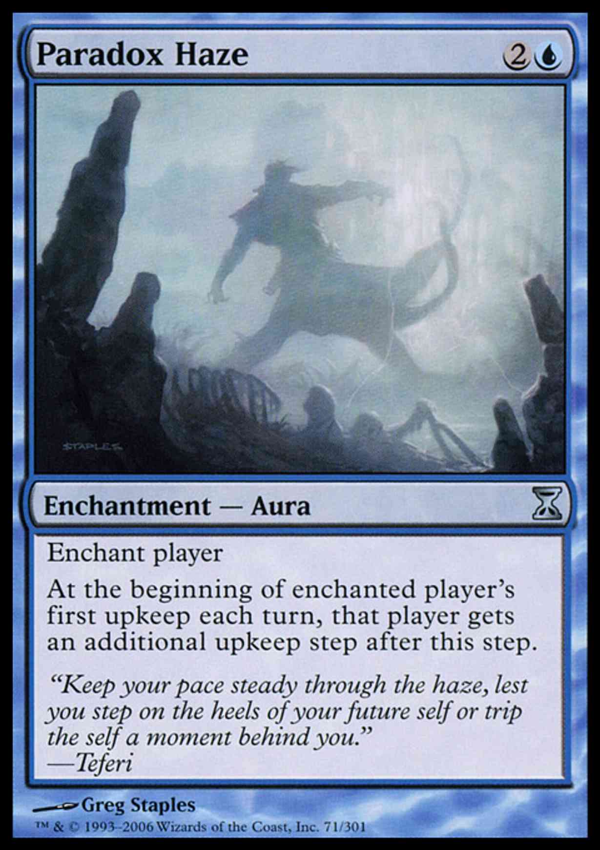 Paradox Haze magic card front