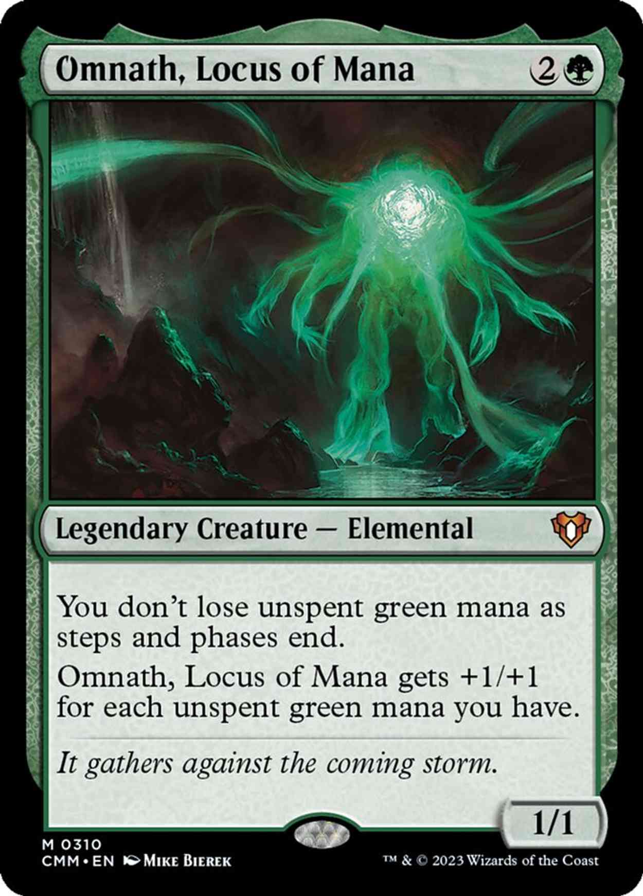 Omnath, Locus of Mana magic card front