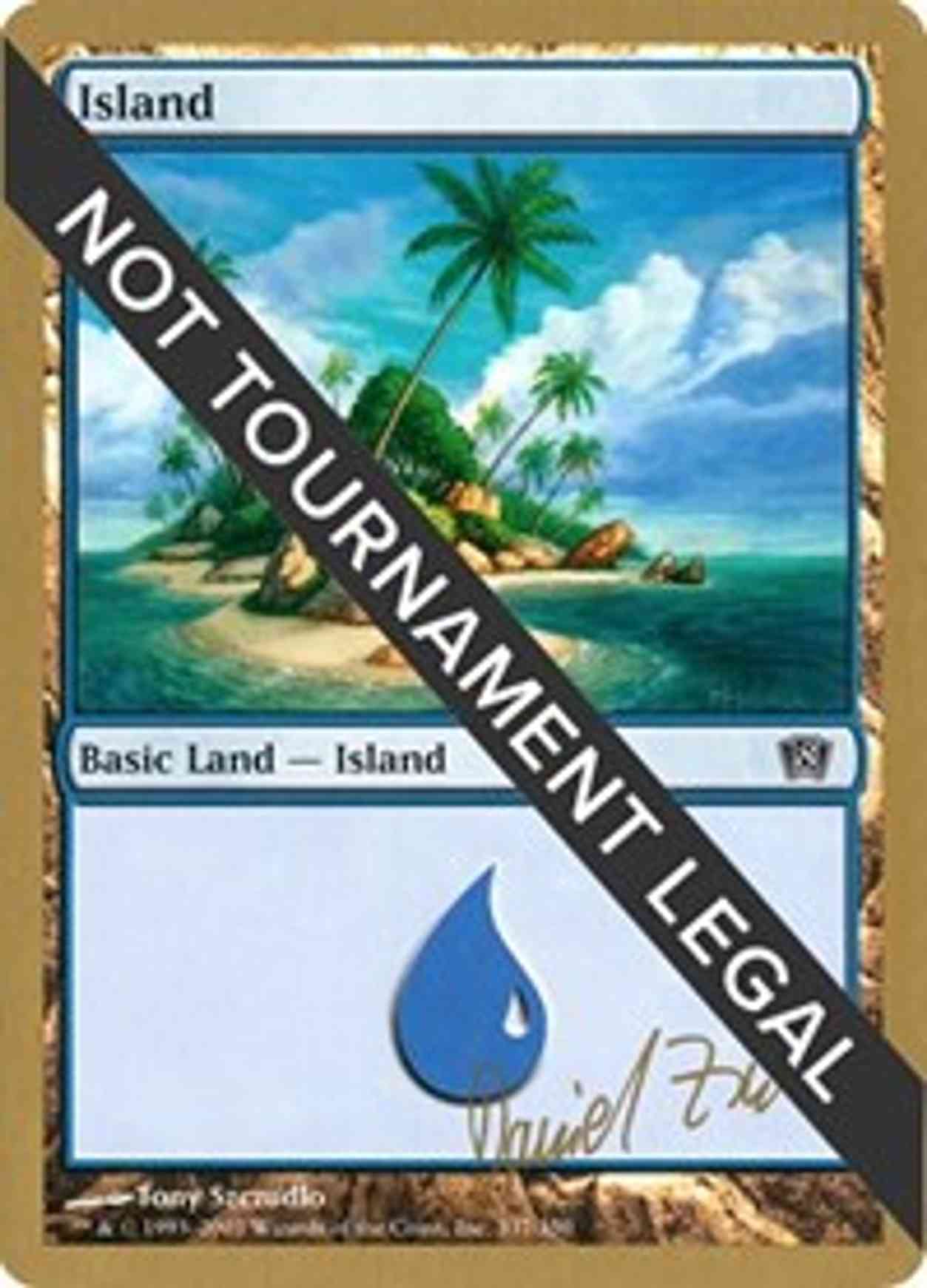 Island (337) - 2003 Dave Humpherys (8ED) magic card front