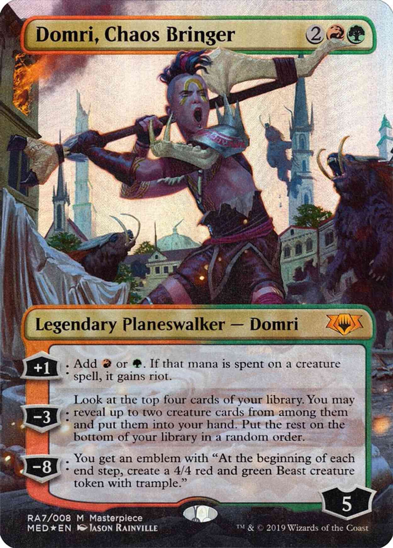 Domri, Chaos Bringer magic card front