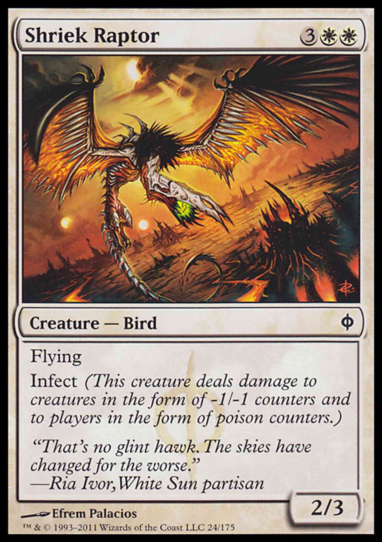Shriek Raptor magic card front