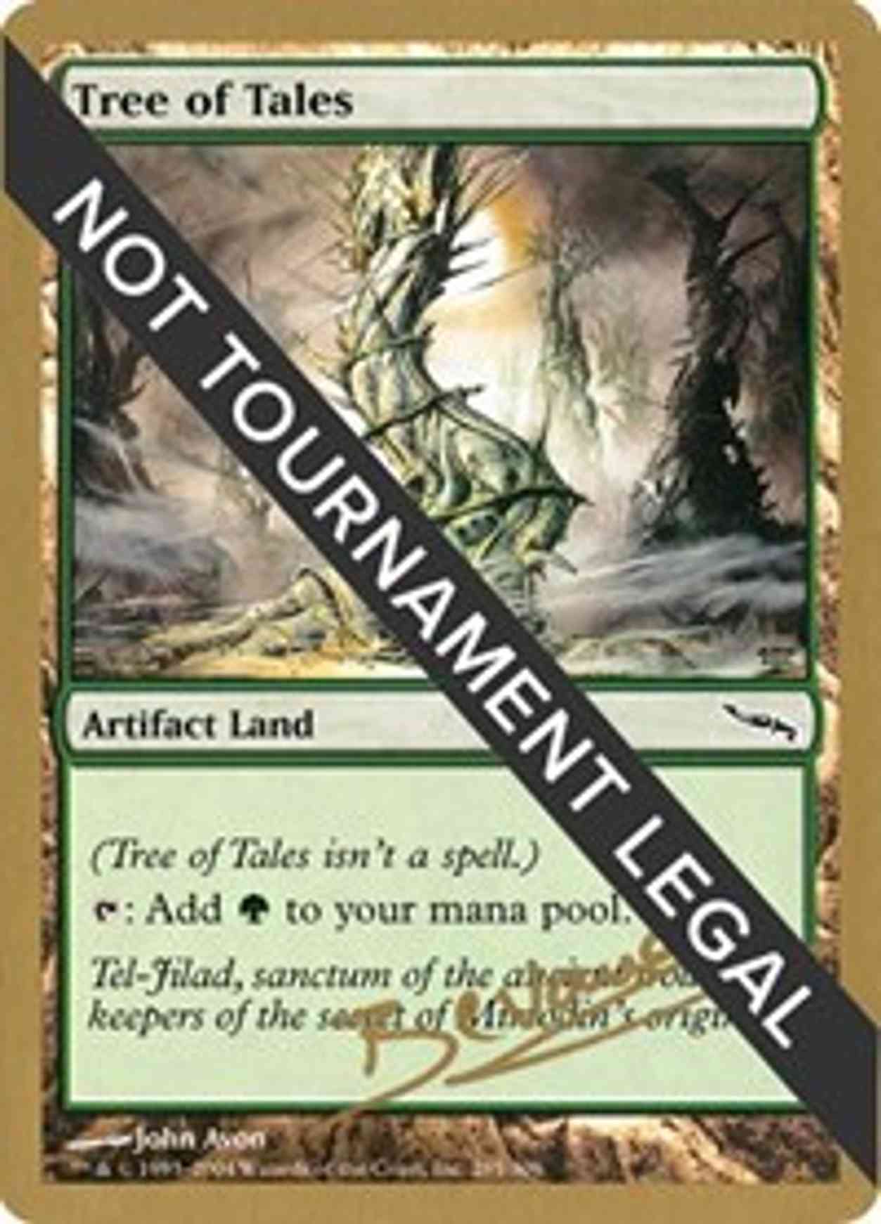Tree of Tales - 2004 Manuel Bevand (MRD) magic card front