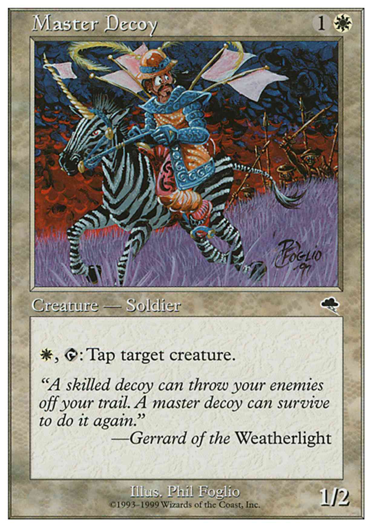 Master Decoy magic card front