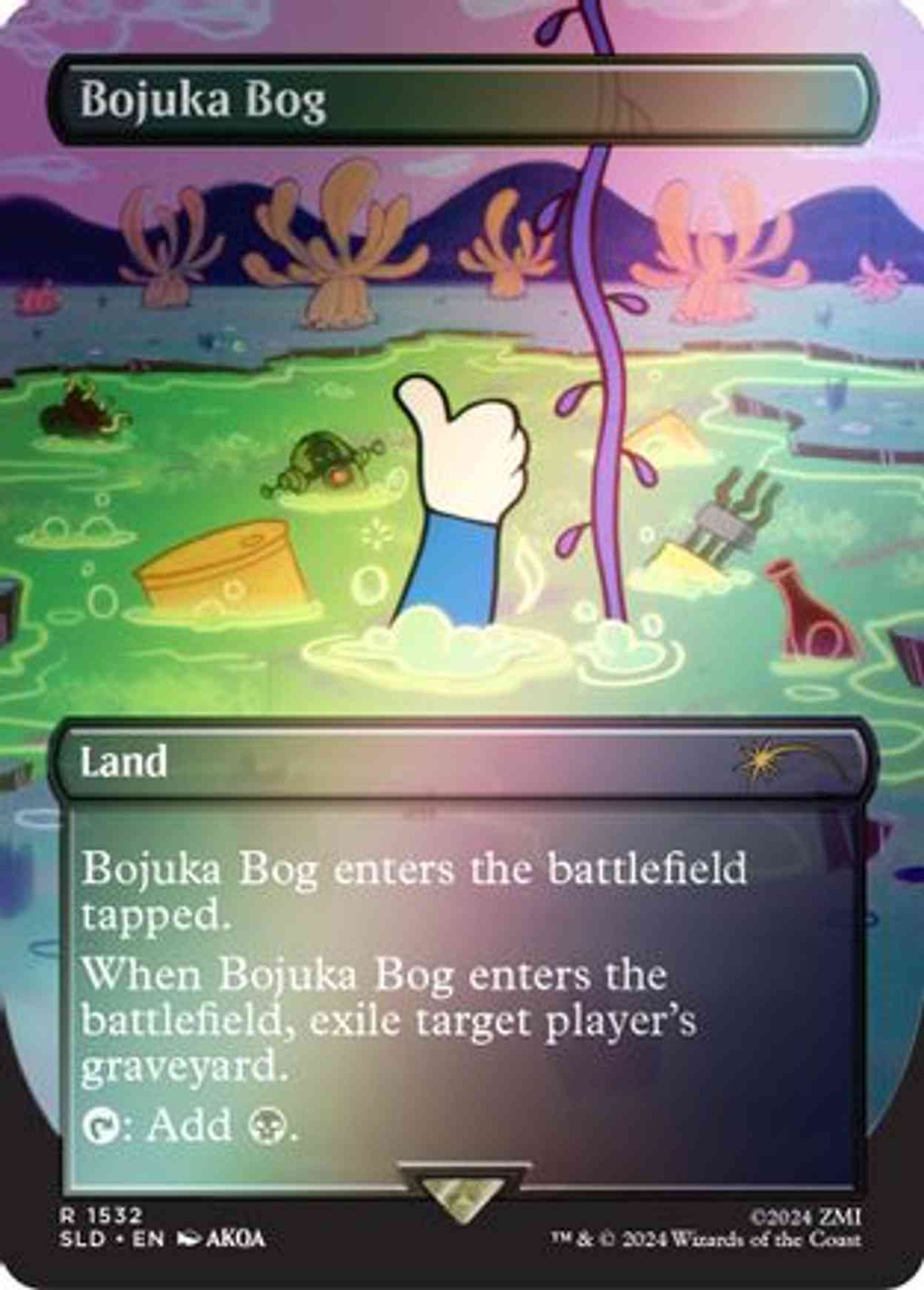 Bojuka Bog (Rainbow Foil) magic card front