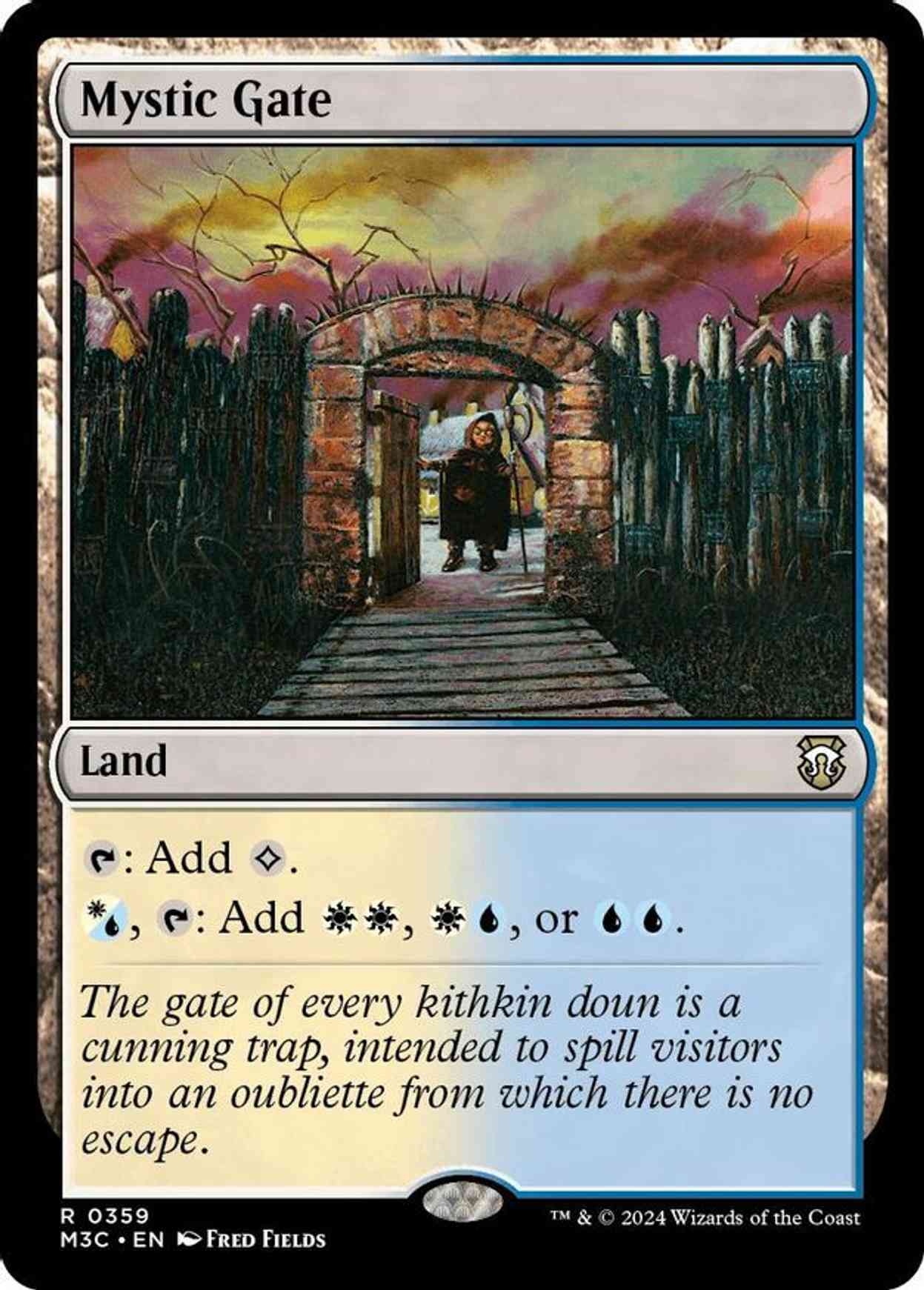 Mystic Gate (Ripple Foil) magic card front