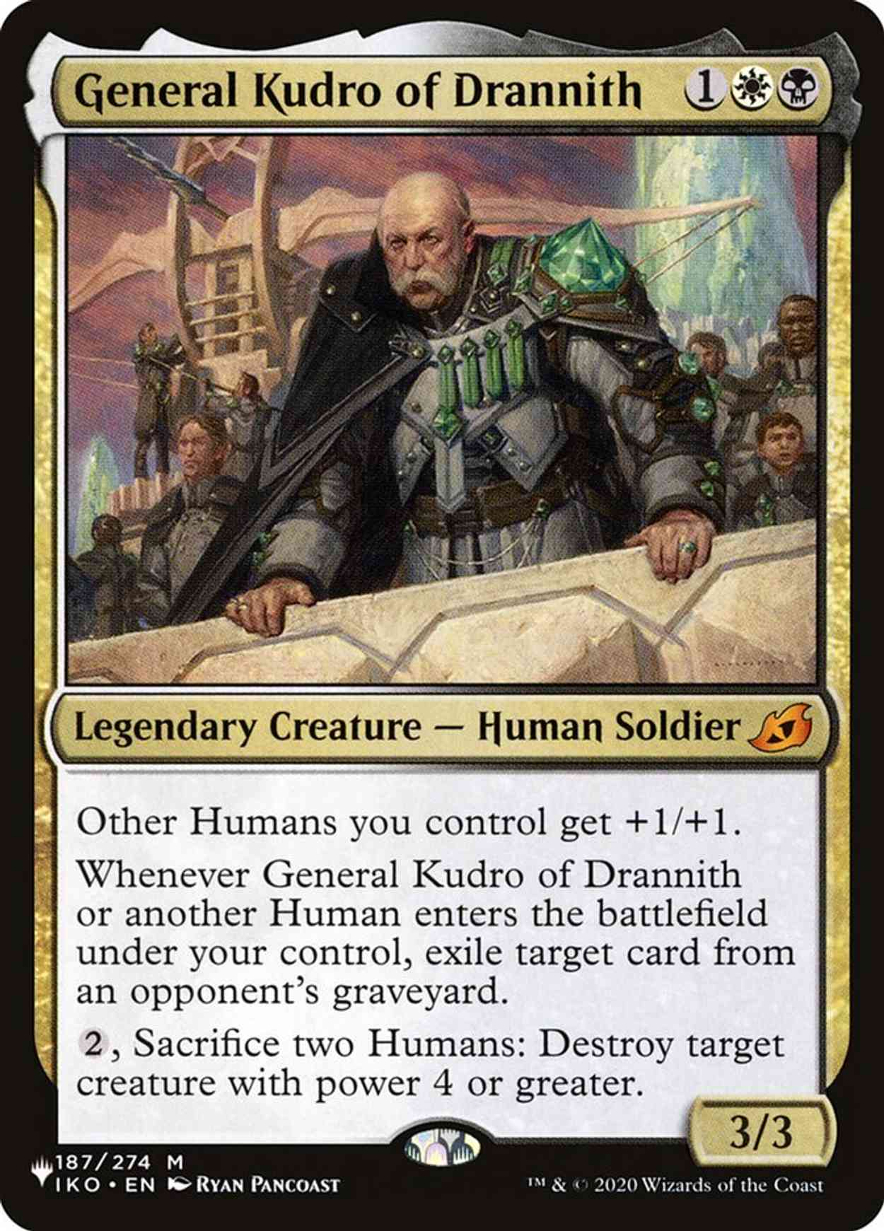 General Kudro of Drannith magic card front