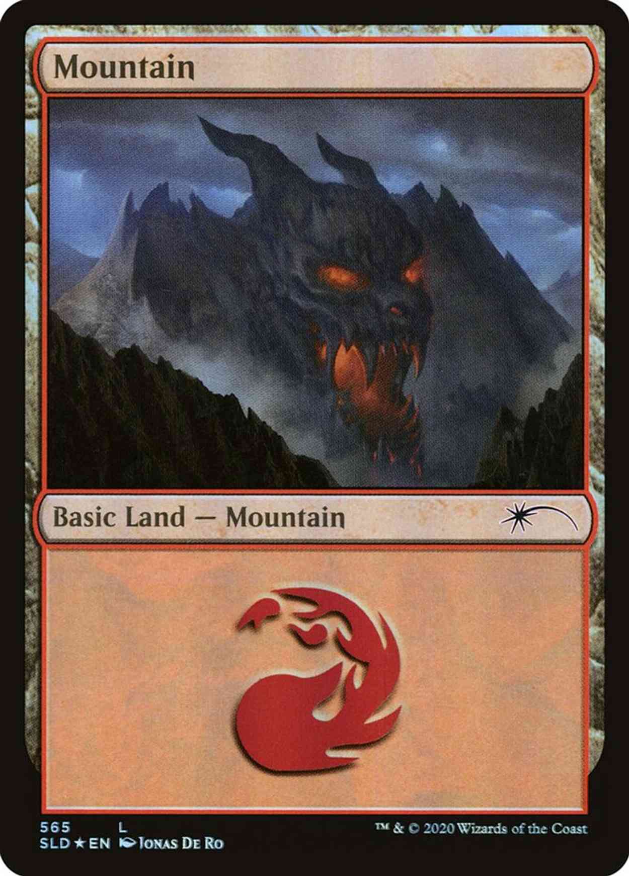 Mountain (565) magic card front