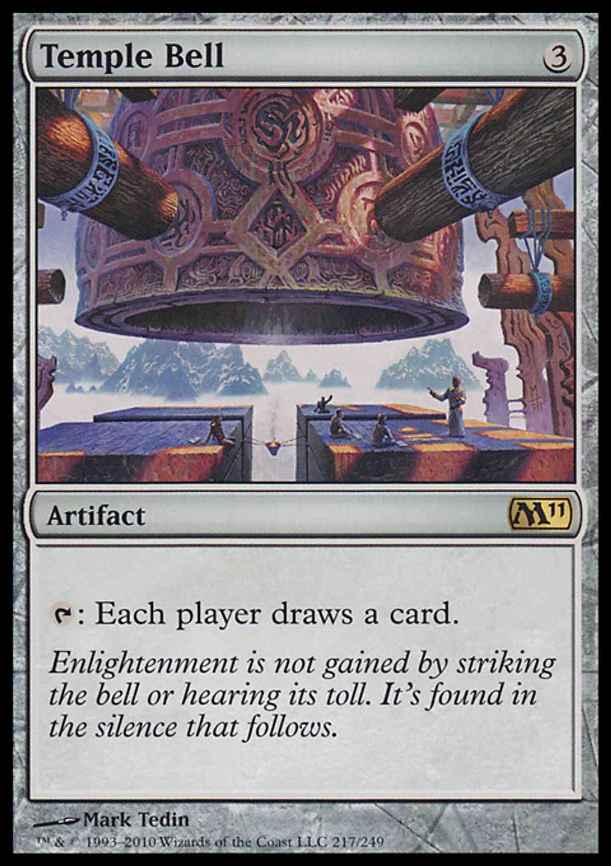 Temple Bell magic card front