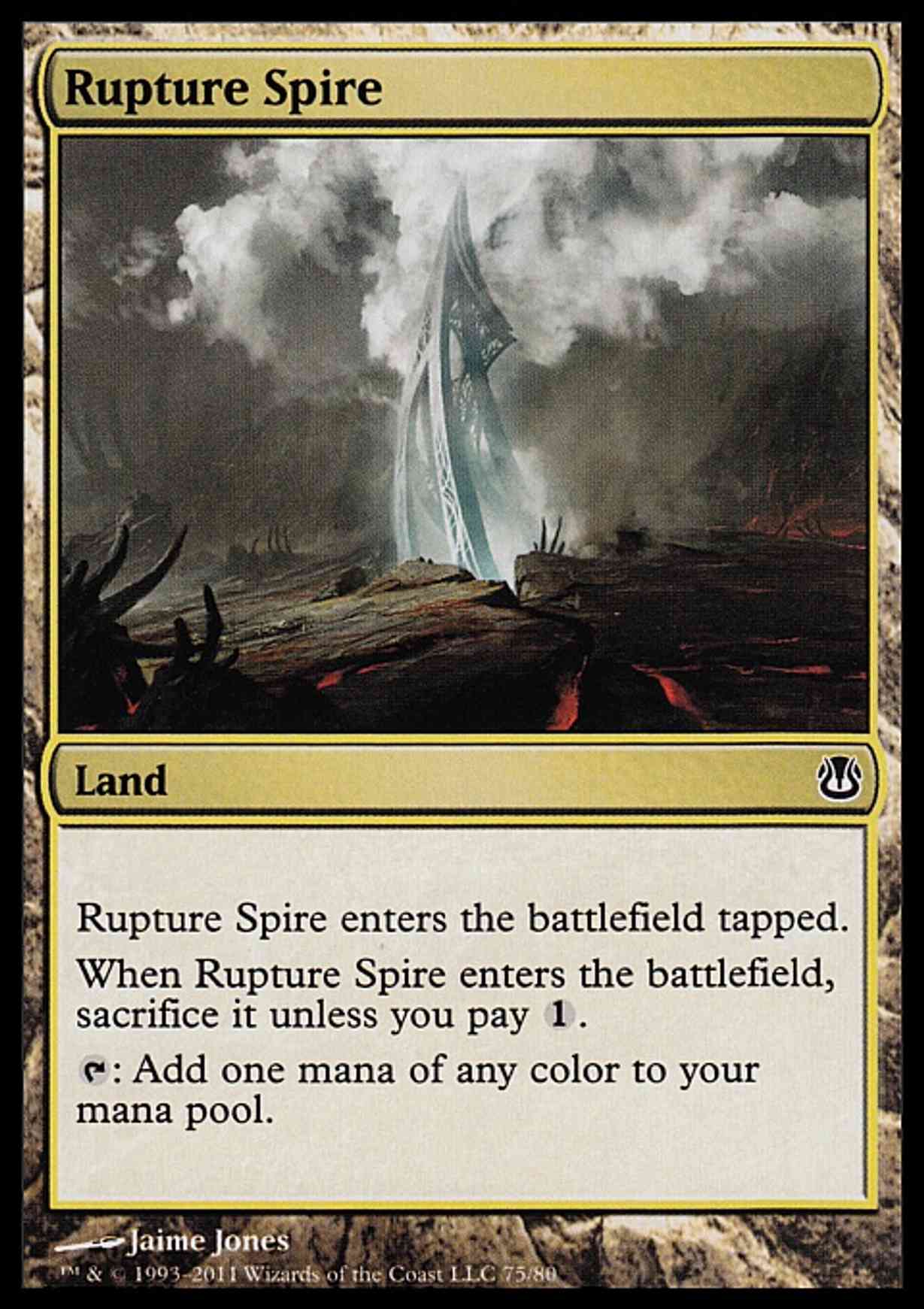Rupture Spire magic card front