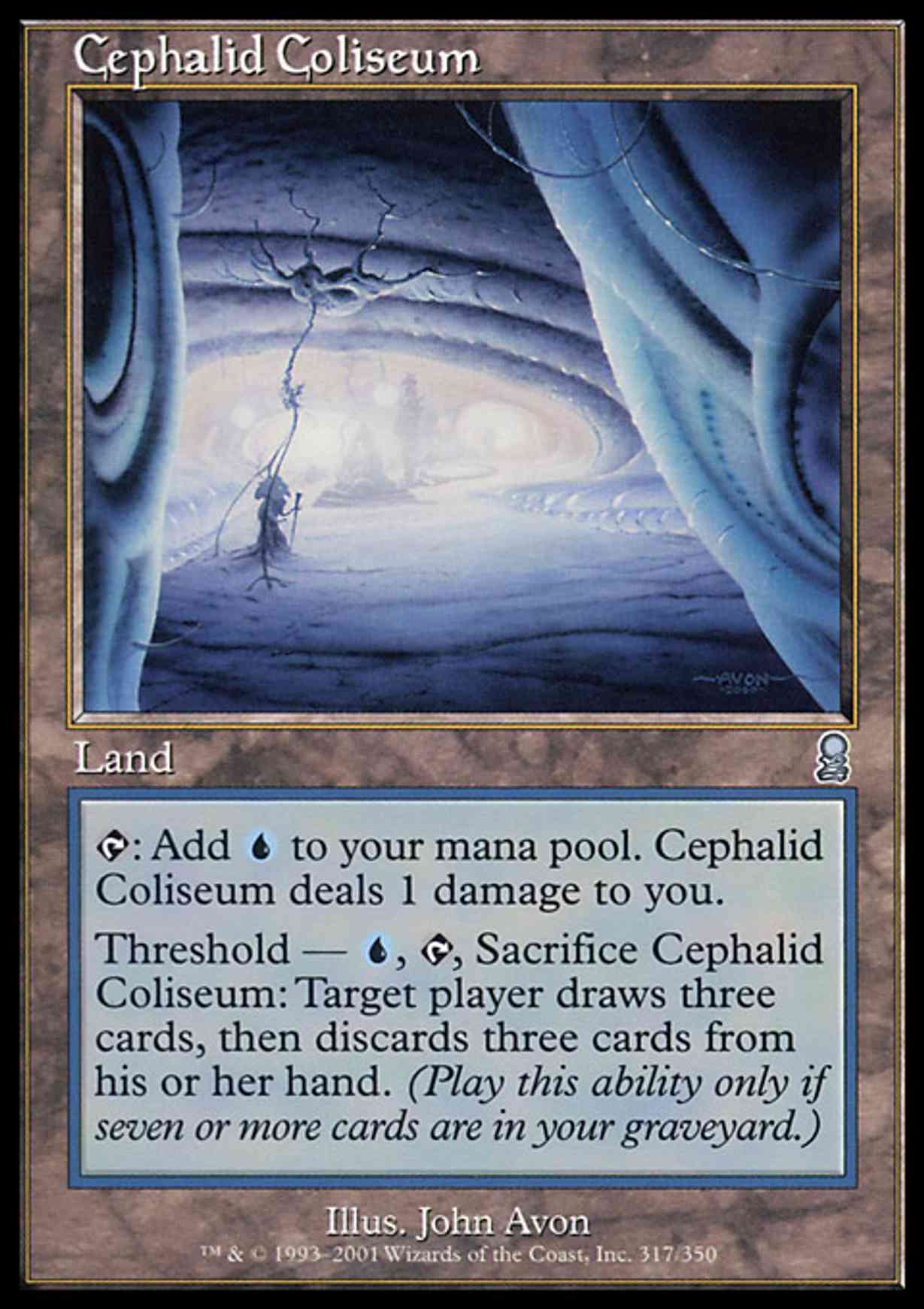 Cephalid Coliseum magic card front
