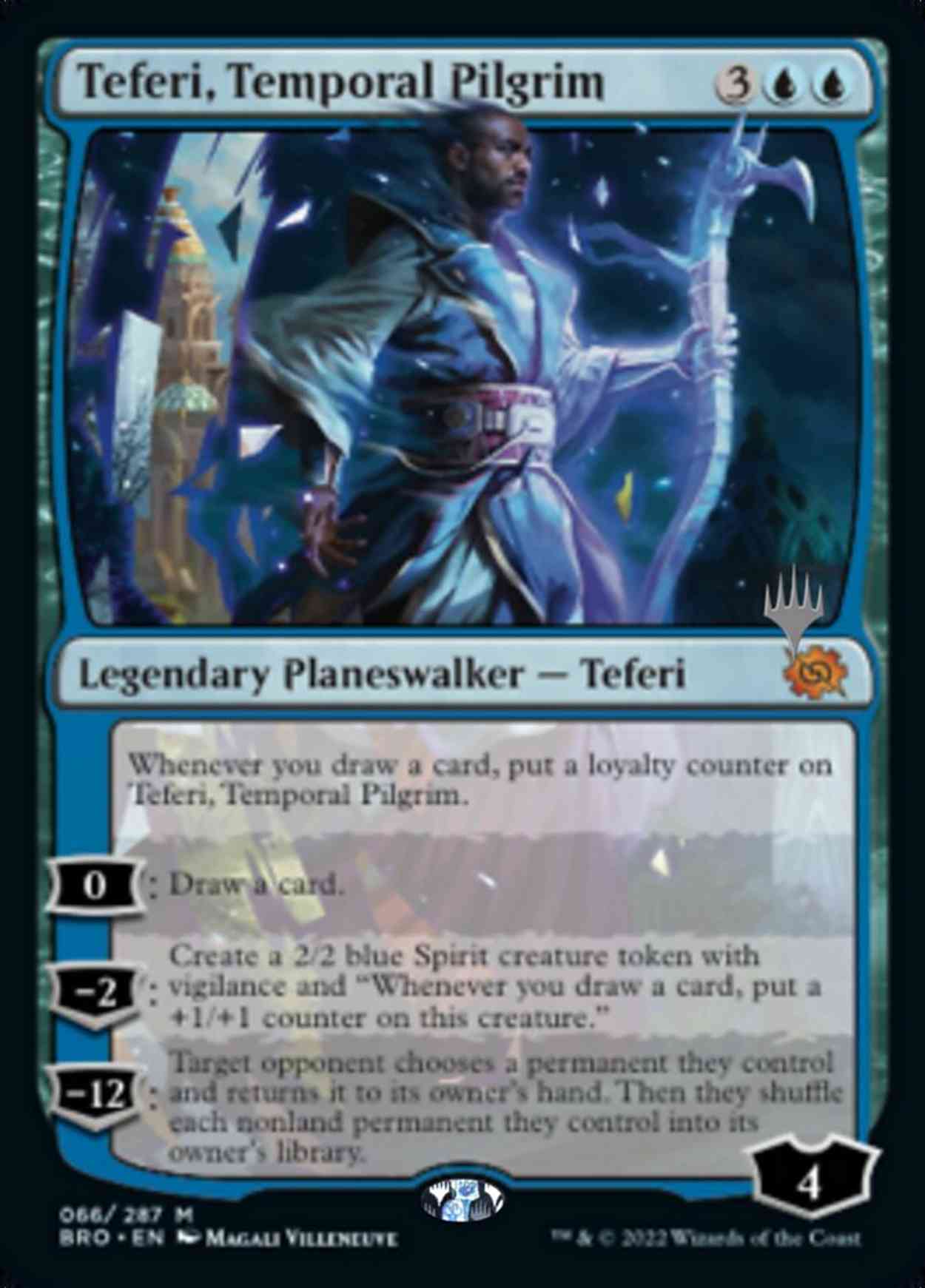 Teferi, Temporal Pilgrim magic card front