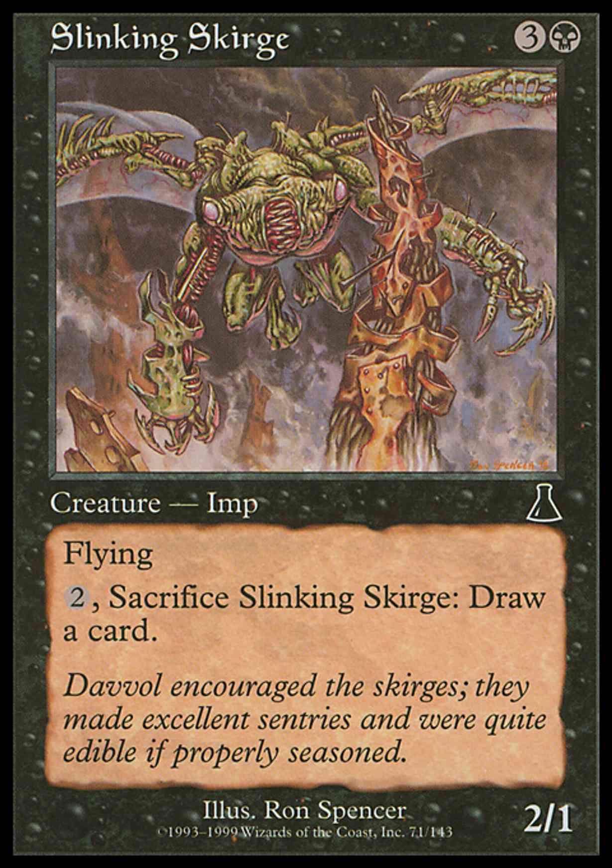 Slinking Skirge magic card front