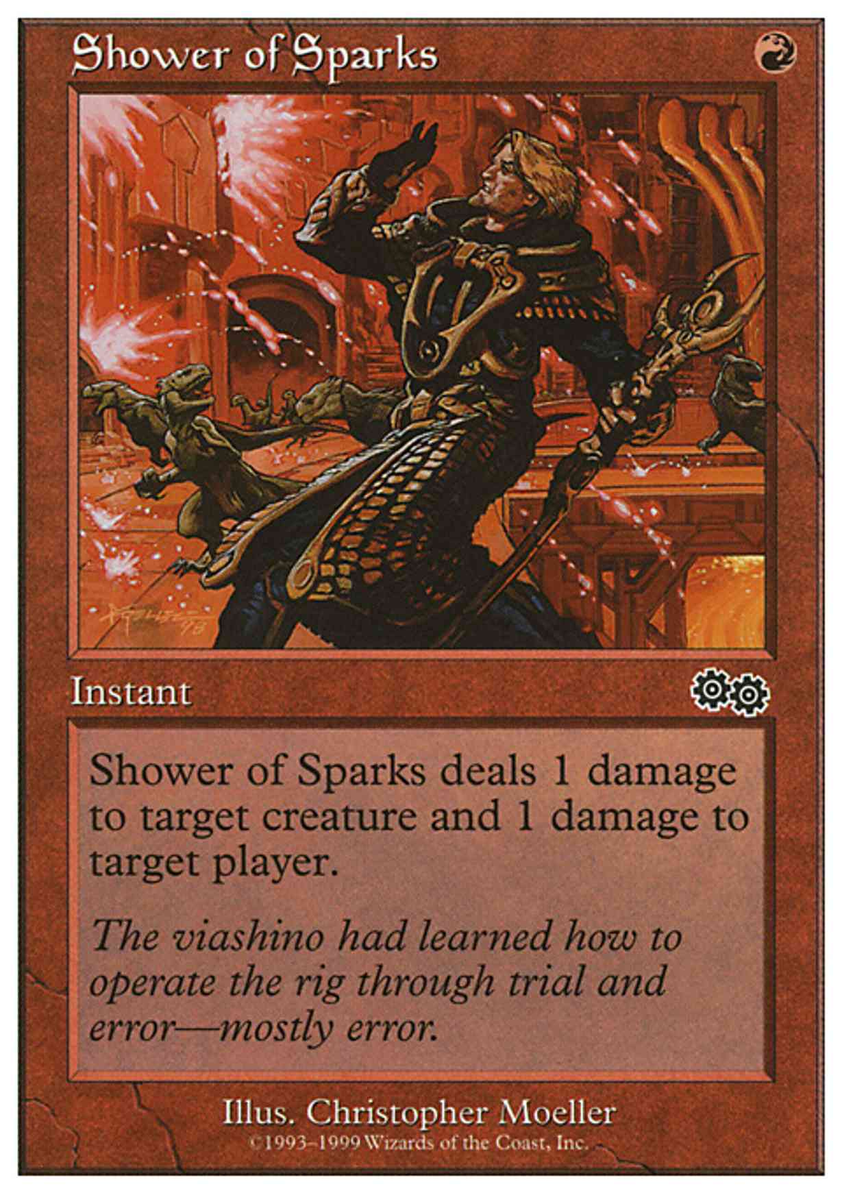Shower of Sparks magic card front