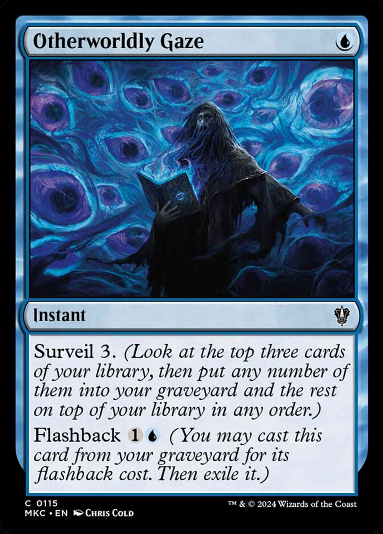 Otherworldly Gaze magic card front