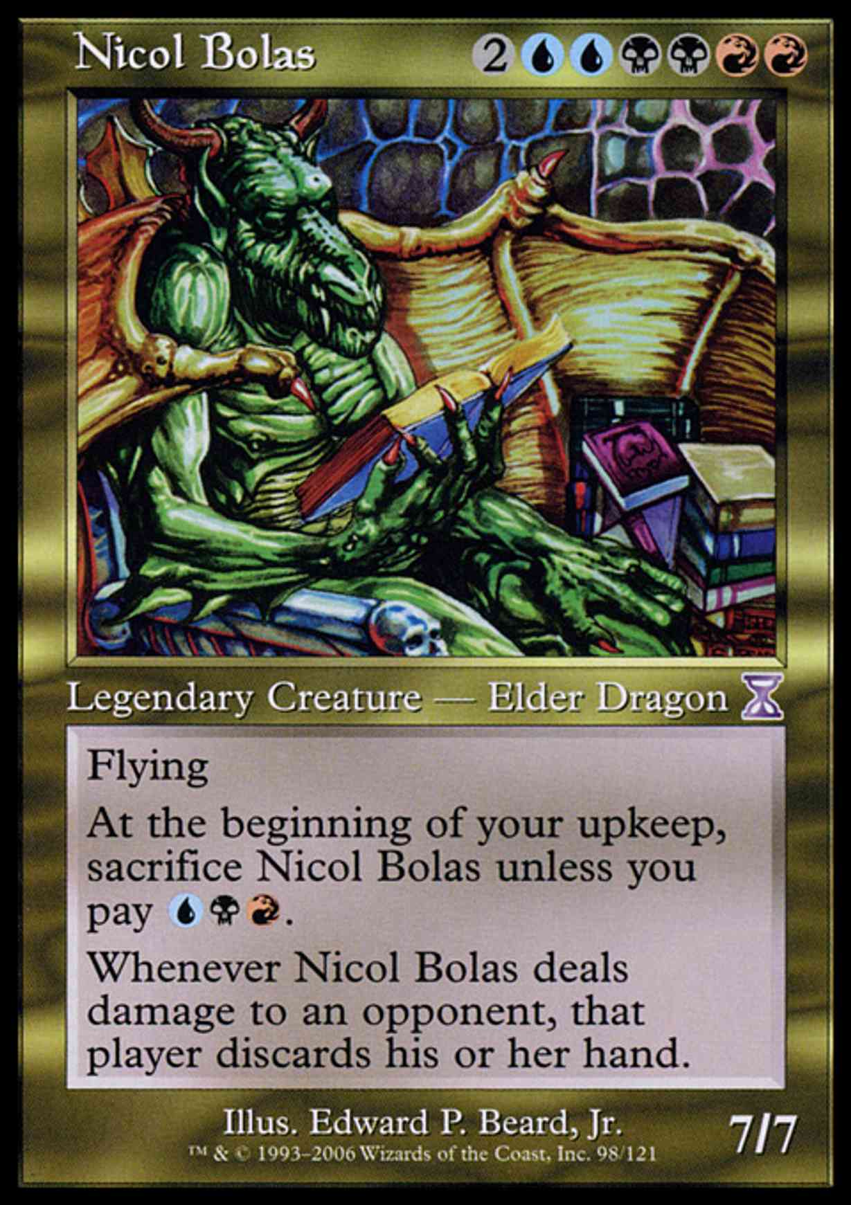 Nicol Bolas magic card front