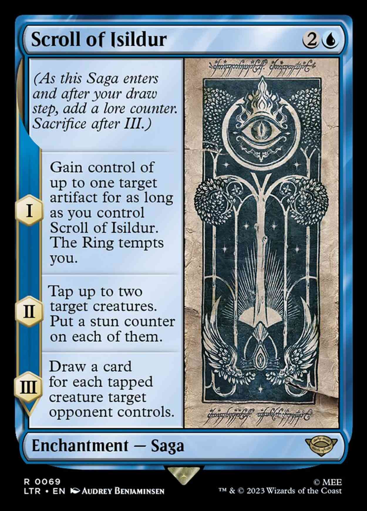 Scroll of Isildur magic card front