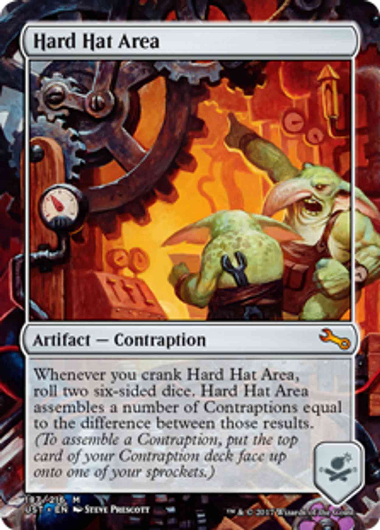 Hard Hat Area magic card front