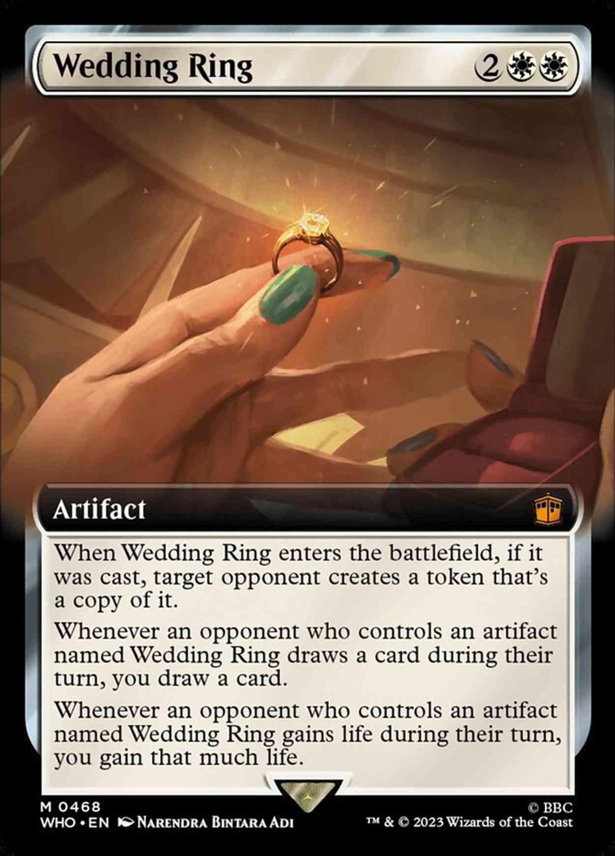 Wedding Ring (Extended Art) magic card front