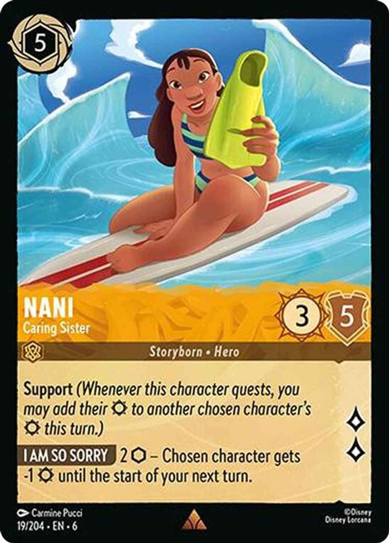 Nani - Caring Sister magic card front