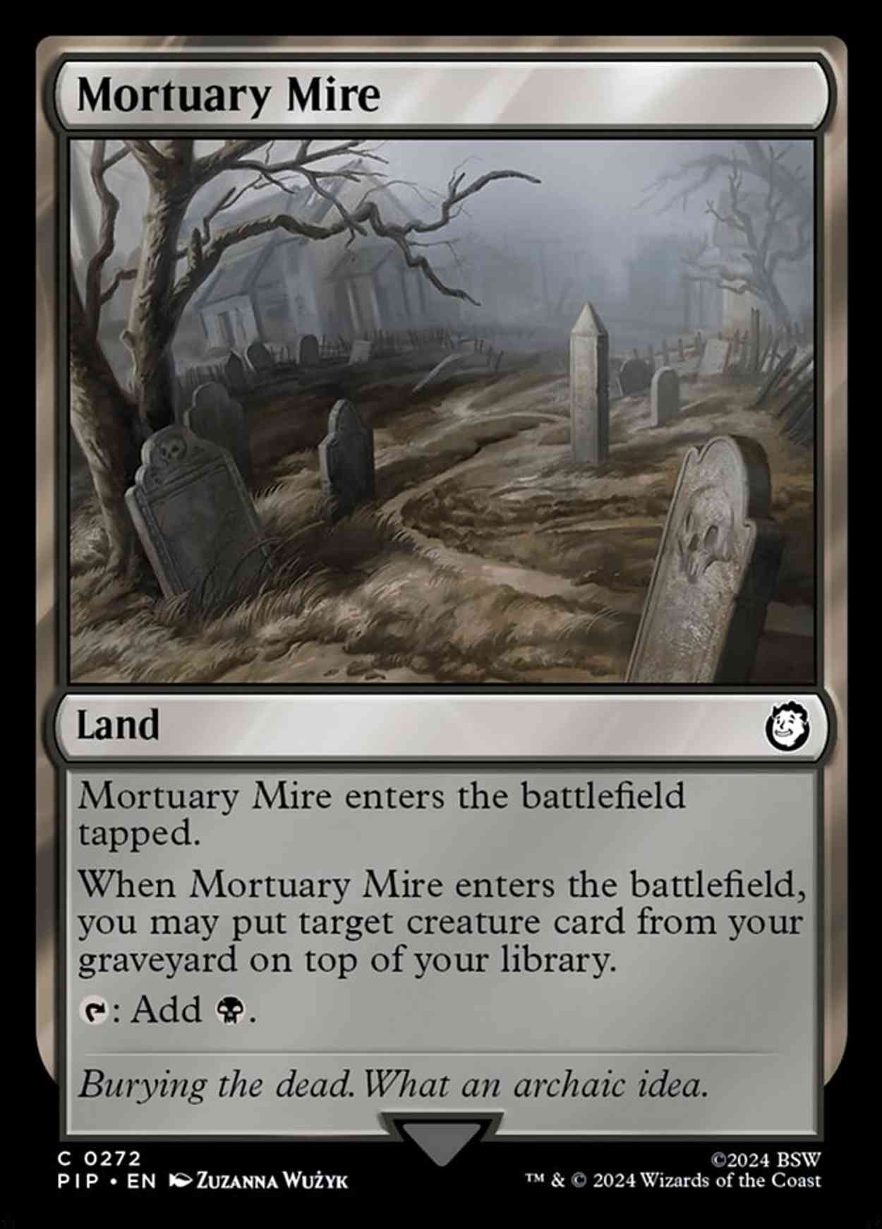 Mortuary Mire magic card front